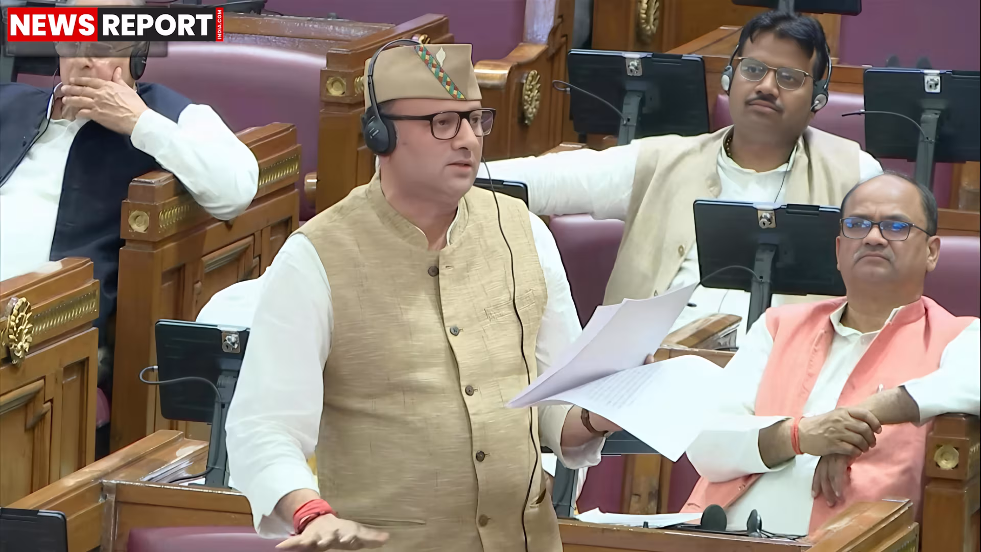 वाराणसी: कैंट विधायक सौरभ श्रीवास्तव ने यूपी बजट को बताया विकास का दस्तावेज