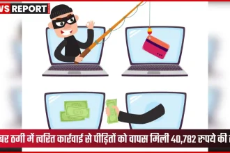 सोनभद्र पुलिस साइबर क्राइम में त्वरित कार्रवाई