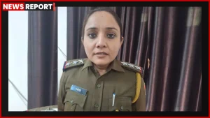 श्रीगंगानगर सड़क हादसे में पलटी पुलिस वैन