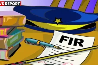 वाराणसी दालमंडी में ध्वस्तीकरण अभियान के दौरान पुलिस तैनात