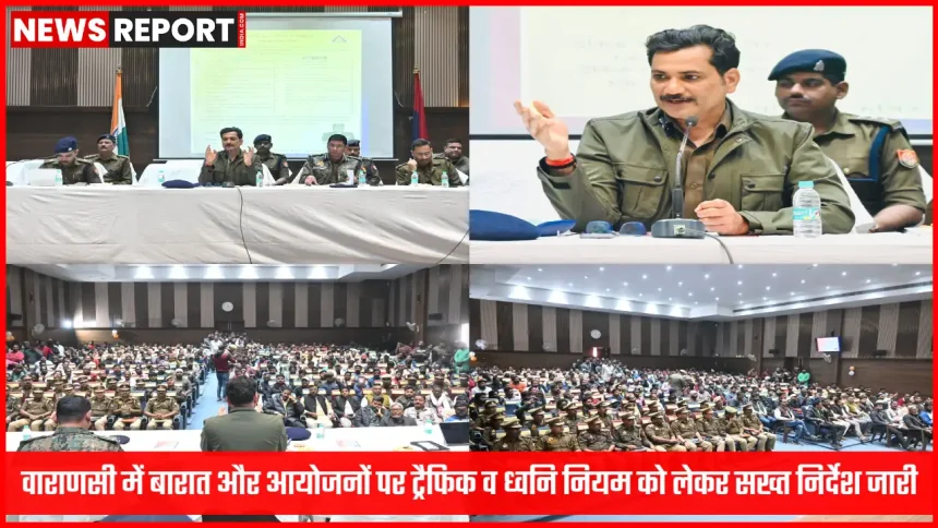 वाराणसी पुलिस आयुक्त गोष्ठी में ट्रैफिक व ध्वनि नियमों पर चर्चा