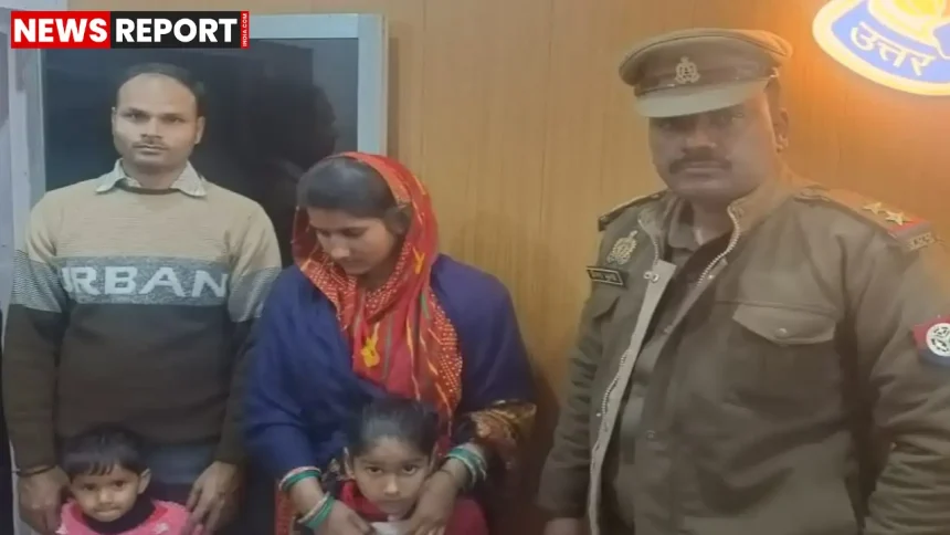वाराणसी पुलिस ने दो घंटे में लापता बच्ची को परिजनों से मिलाया