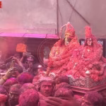 वाराणसी में रंगभरी एकादशी पर बाबा विश्वनाथ और माता पार्वती की भव्य पालकी यात्रा