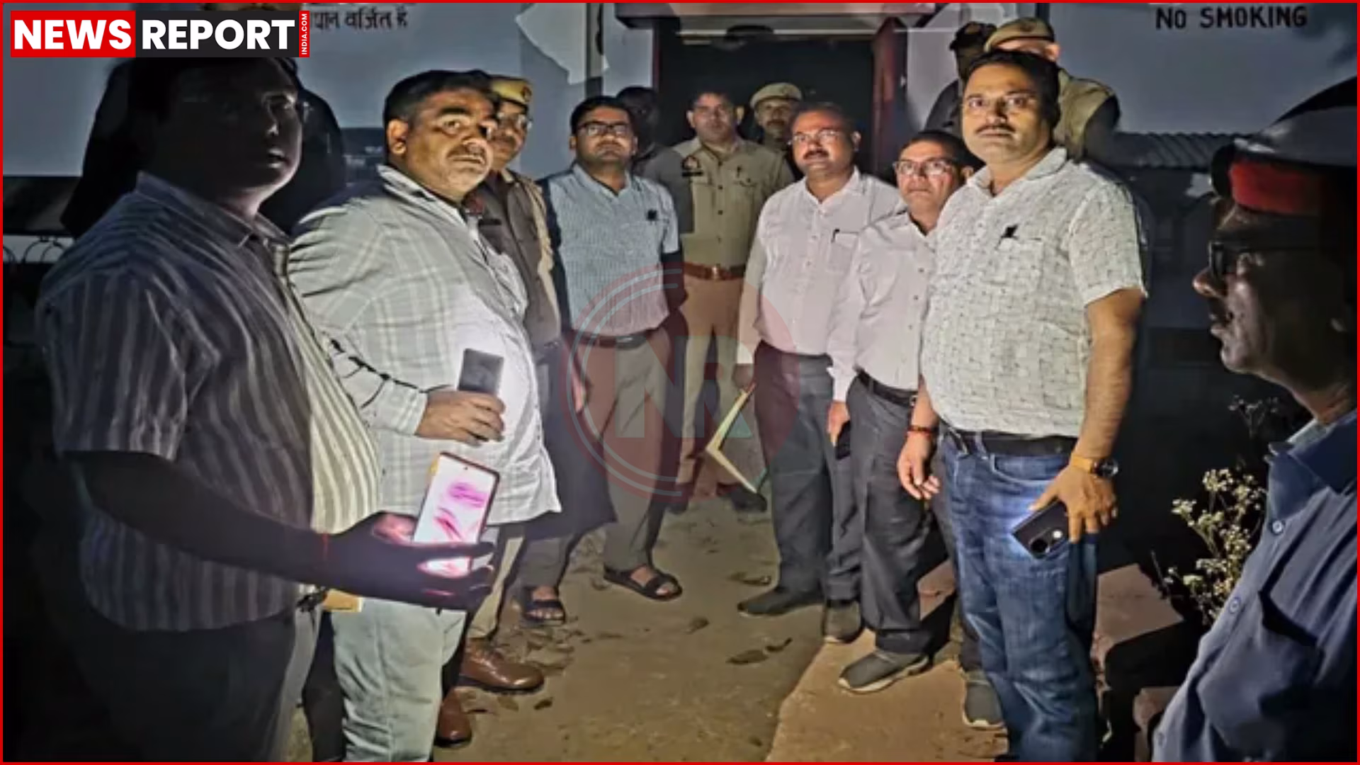 आजमगढ़ में गैस सिलिंडर जब्ती की छापेमारी