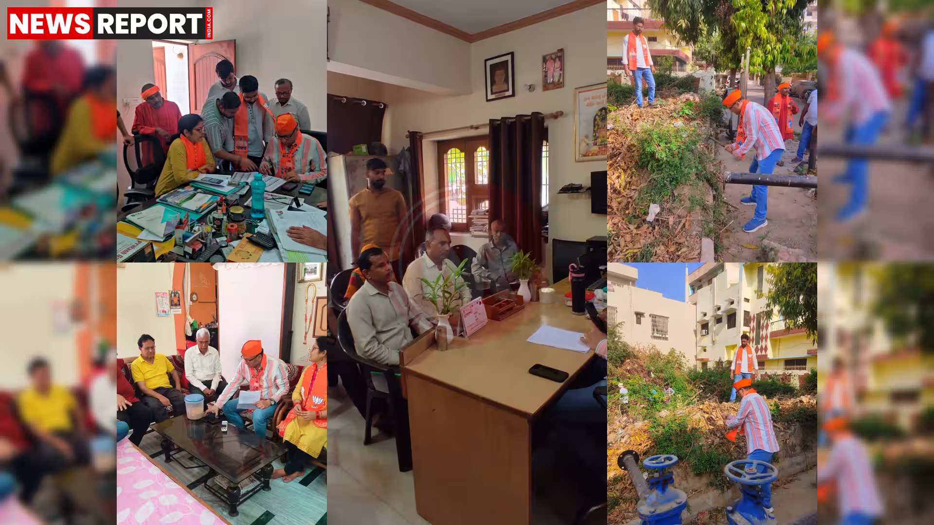 कैंट विधायक सौरभ श्रीवास्तव जनता की समस्याएं सुनते हुए