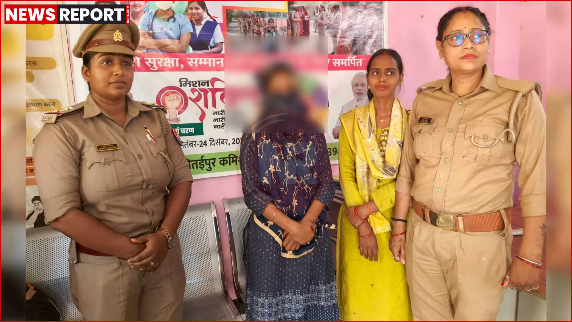 पुलिस द्वारा बरामद सोने-चांदी के आभूषण और गिरफ्तार महिला