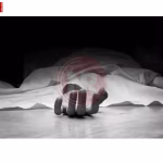 कानपुर हाईवे पर सड़क हादसे के बाद क्षतिग्रस्त बाइक