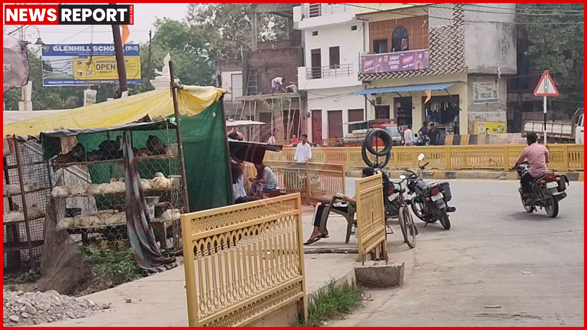 लोहता में महावीर जयंती के दिन खुली मांस की दुकानें