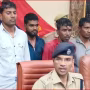 मेरठ पुलिस द्वारा पकड़े गए वाहन चोर और बरामद वाहनों की तस्वीर