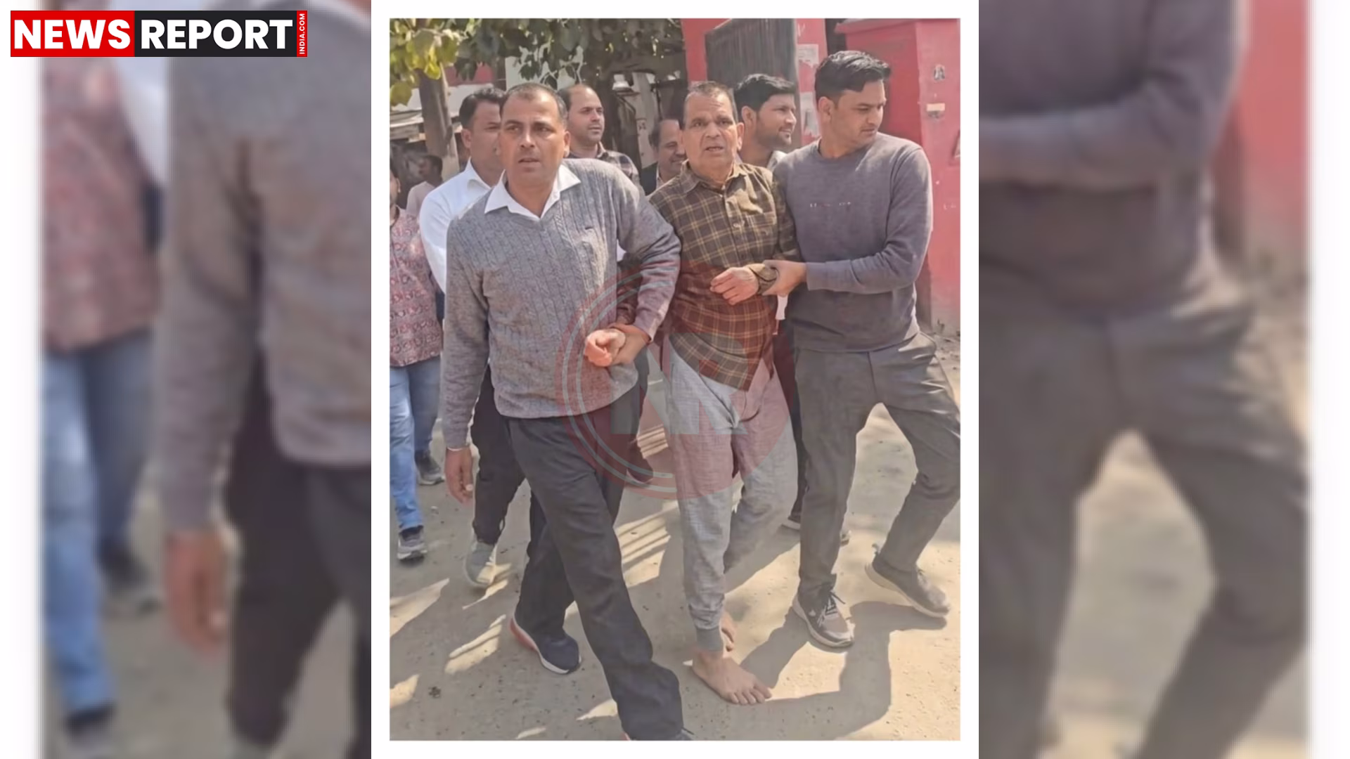 रामपुर में रिश्वत लेते गिरफ्तार लेखपाल प्रेमशंकर तिवारी