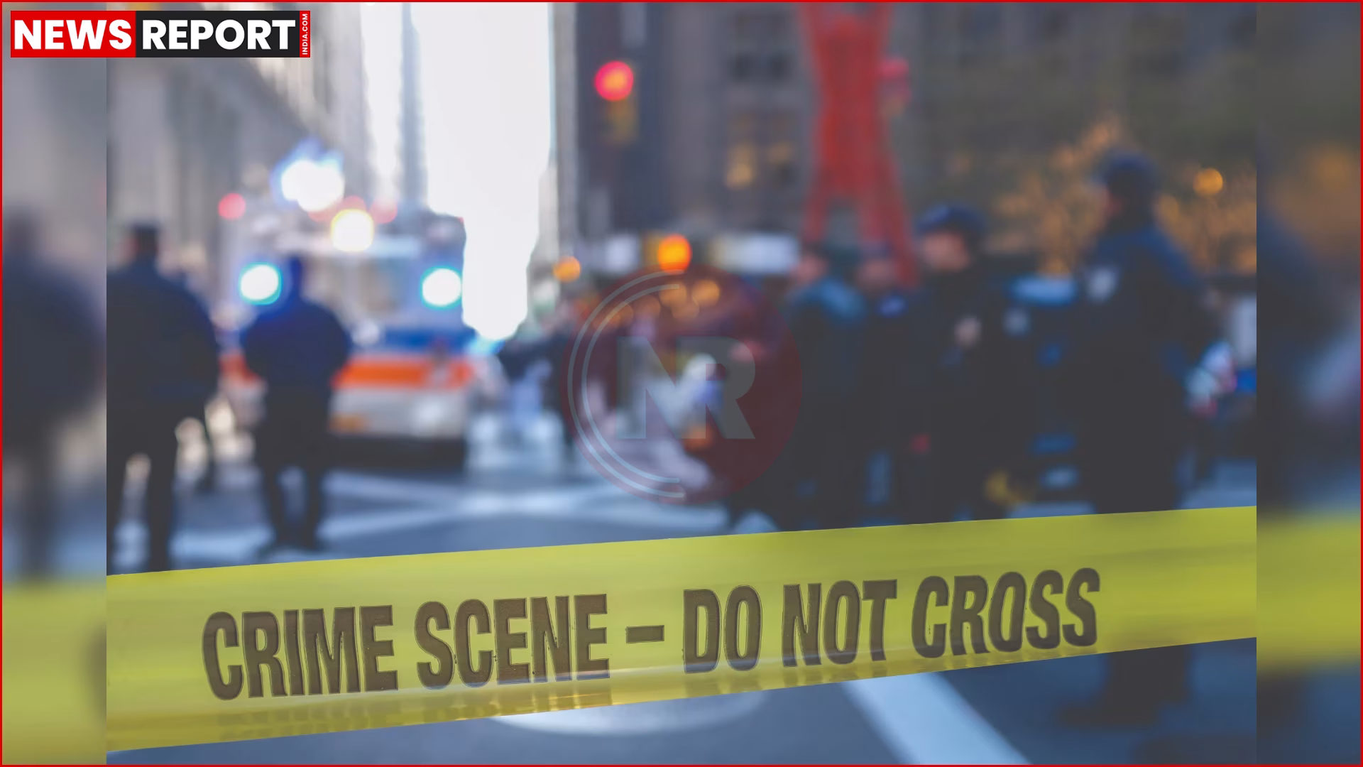 शिवपुरी में युवक की हत्या की घटना स्थल की तस्वीर