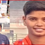 वाराणसी की तनु यादव असम टीम के लिए हॉकी खेलती हुई