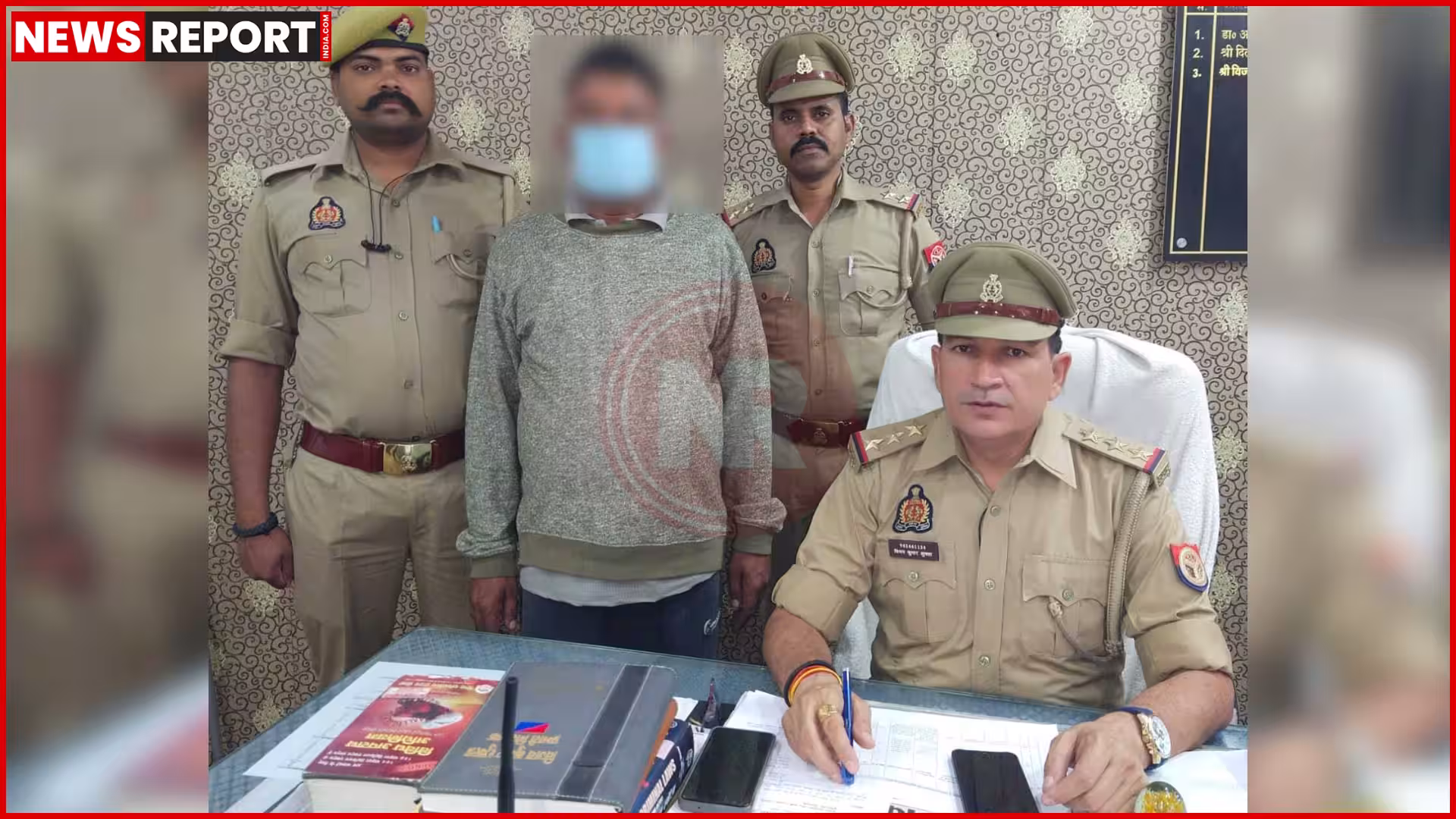 चेतगंज पुलिस द्वारा एनडीपीएस वारंटी अभियुक्त की गिरफ्तारी