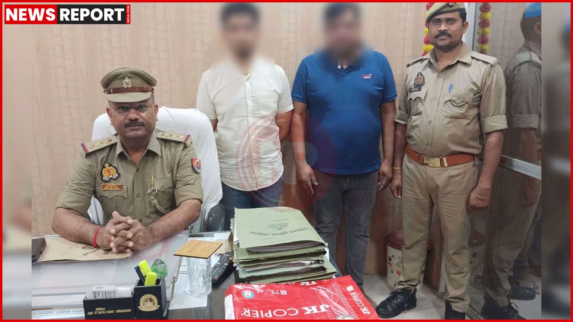 भेलूपुर पुलिस द्वारा गिरफ्तार किए गए दो आरोपी