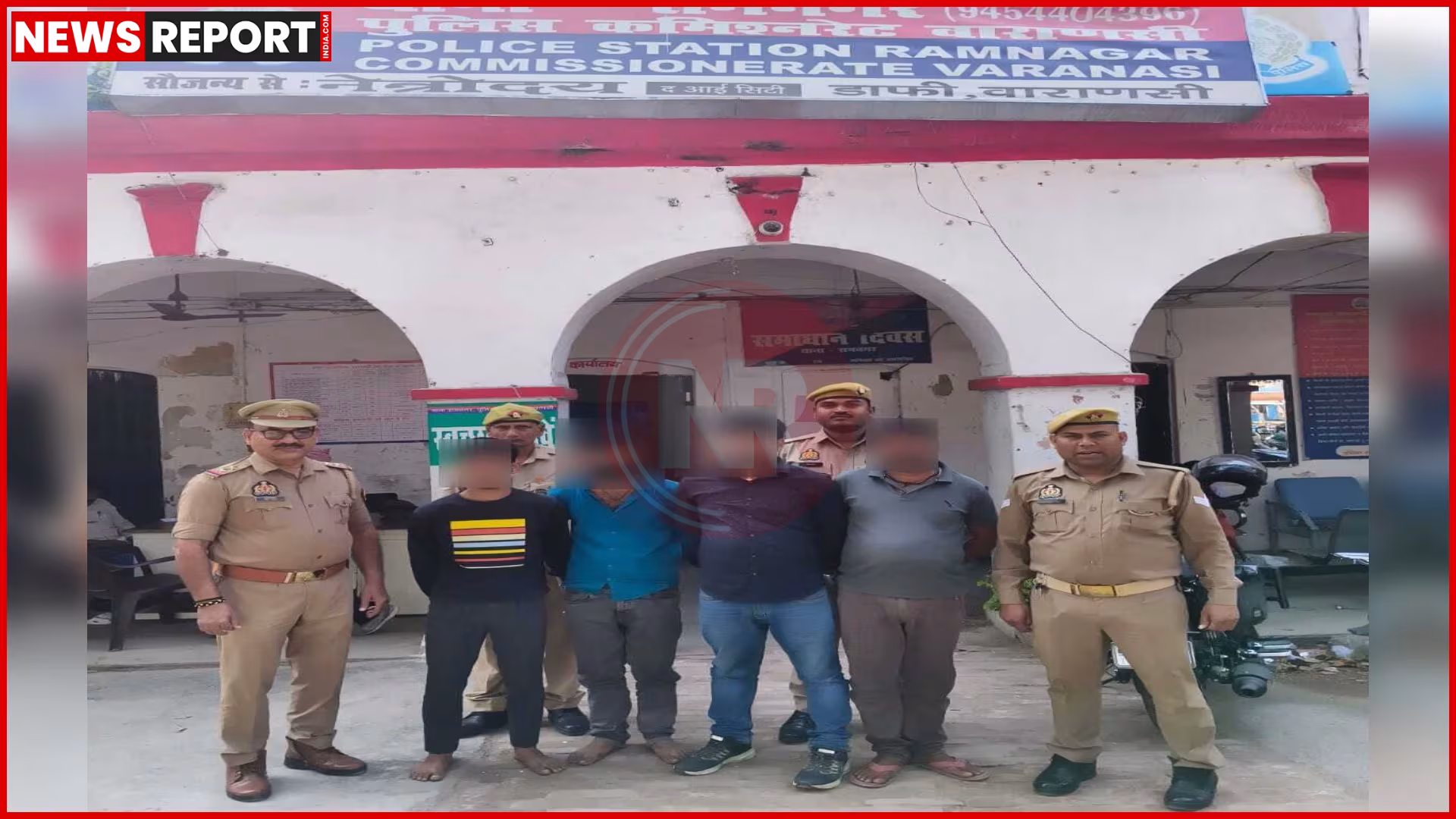 रामनगर पुलिस द्वारा हत्या के मामले में चार अभियुक्त गिरफ्तार