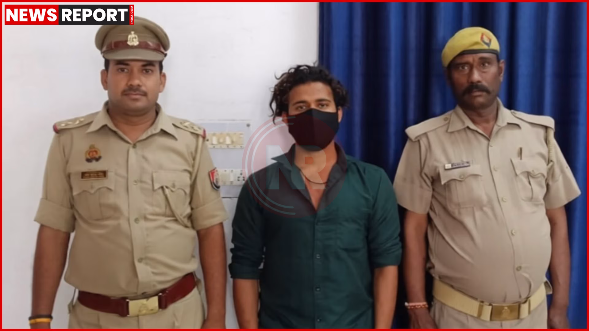 सिंधौरा पुलिस द्वारा गिरफ्तार अभियुक्त और बरामद किशोरी