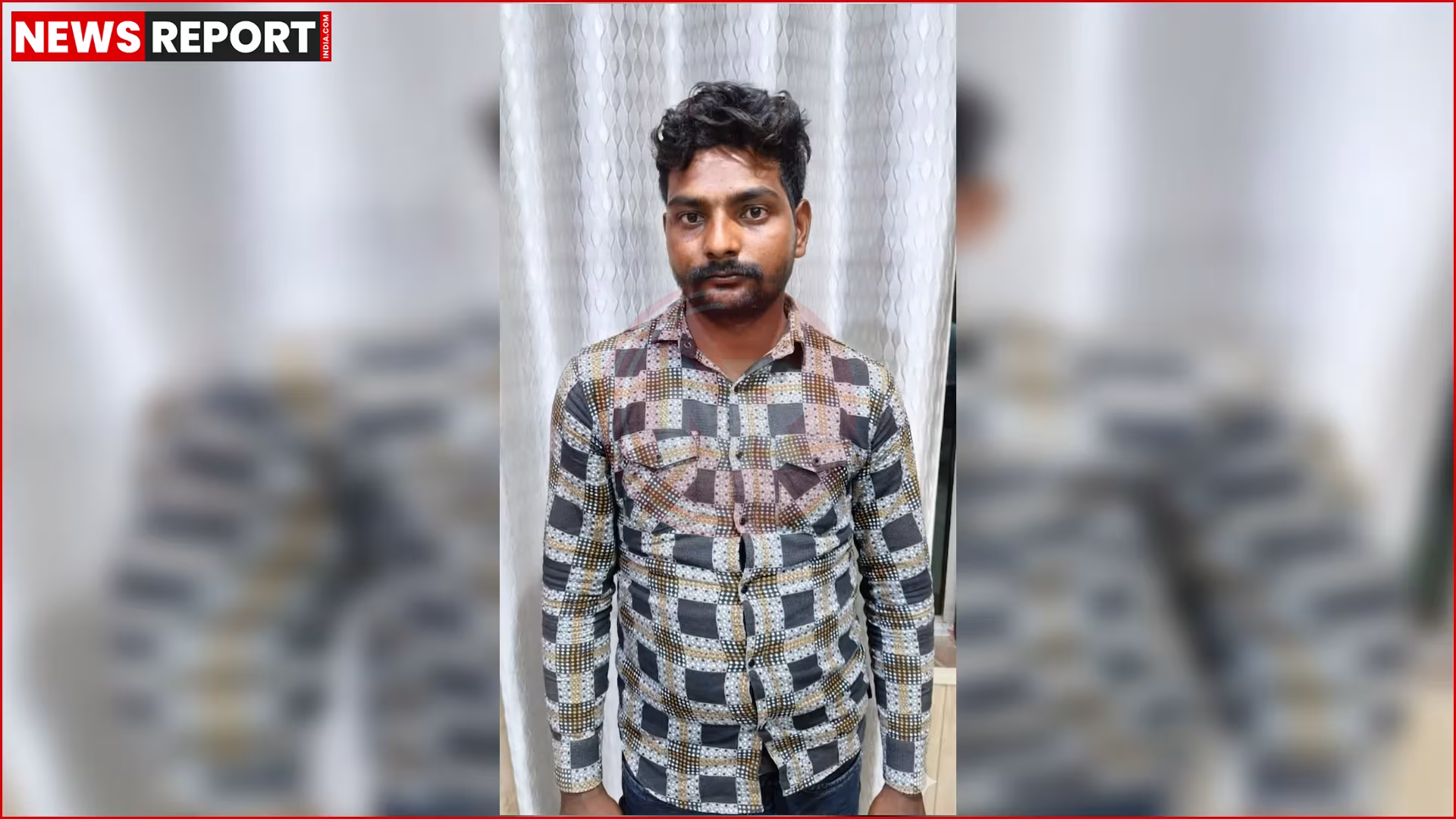 एसटीएफ द्वारा गिरफ्तार किया गया 50 हजार का इनामी अपराधी आरिफ।