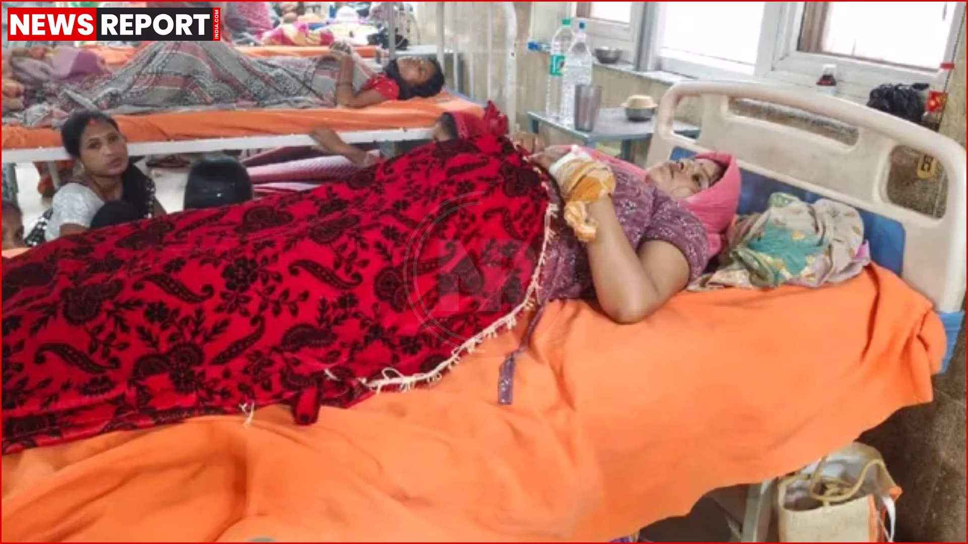 बस्ती में सरकारी अस्पताल में हुई प्रसव दुर्घटना में नवजात बच्चे का शरीर