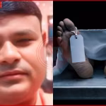 गंगा एक्सप्रेस-वे पर पलटी हुई बस और बचाव कार्य