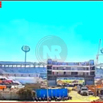 वाराणसी गंजारी अंतरराष्ट्रीय क्रिकेट स्टेडियम का निर्माण कार्य