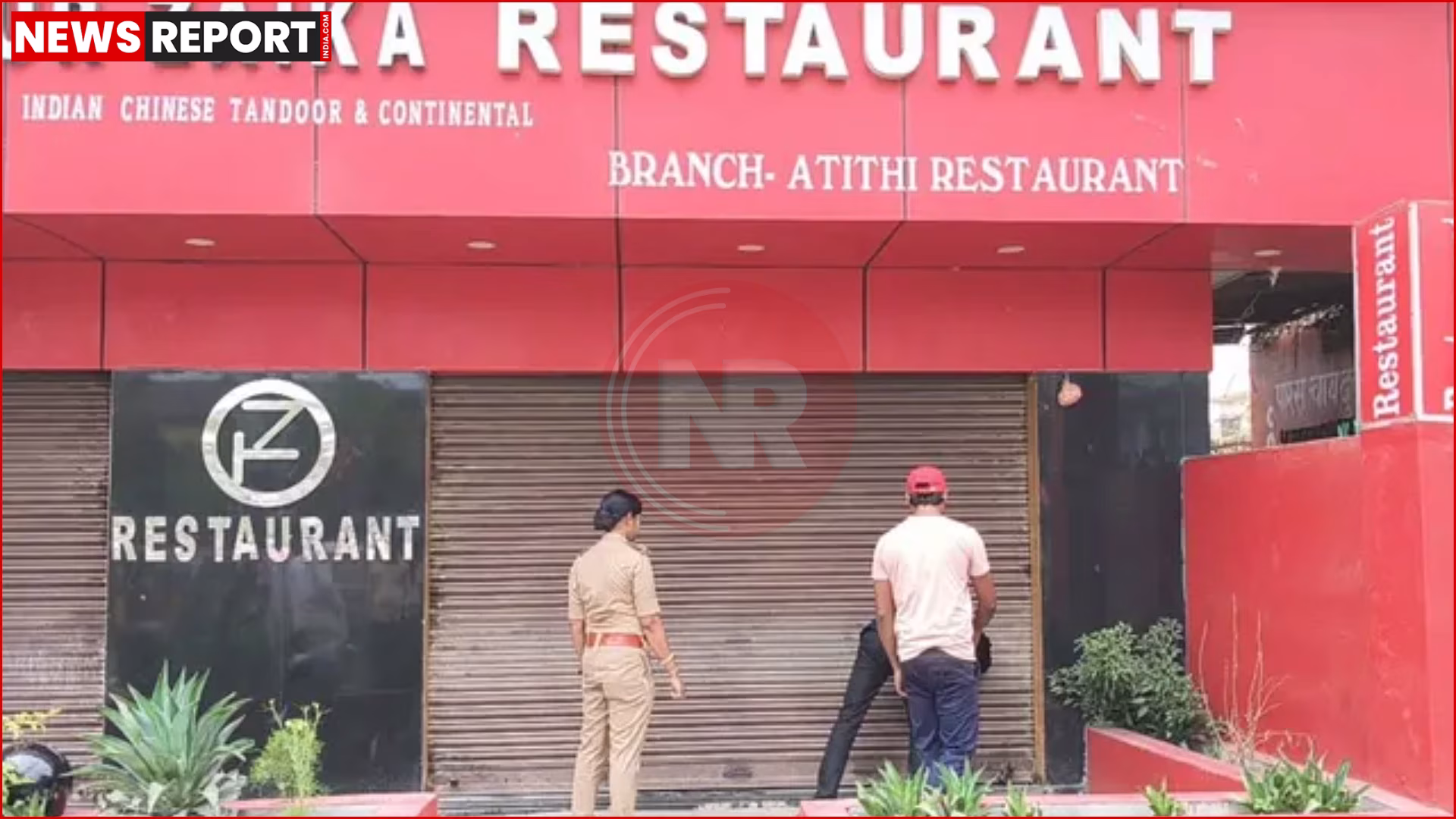 भभुआ में रेस्टोरेंट के दूषित खाने से बीमार पड़े युवक और पुलिस जांच