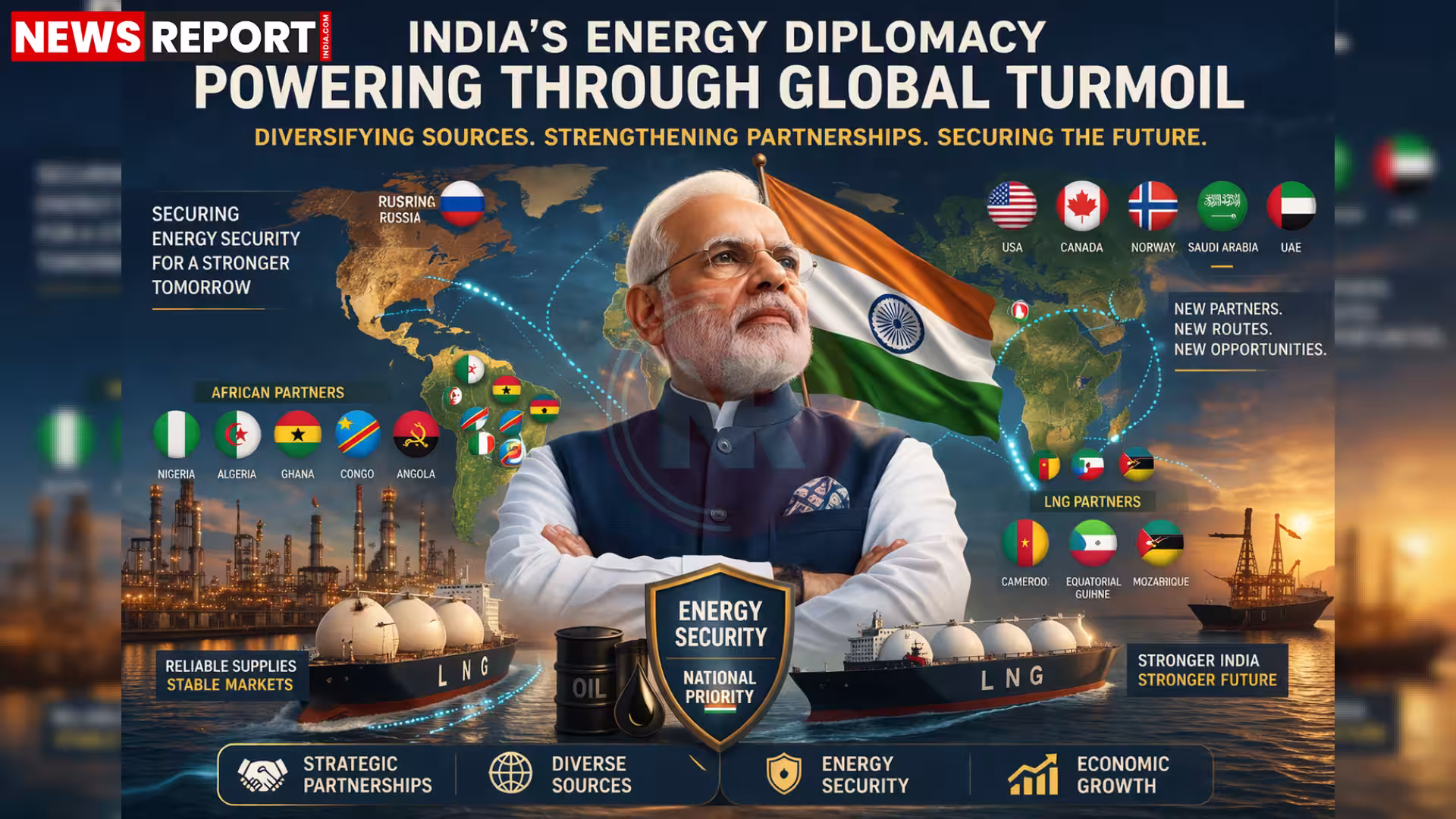 भारतीय ऊर्जा मंत्री और अधिकारी होर्मुज संकट पर चर्चा करते हुए