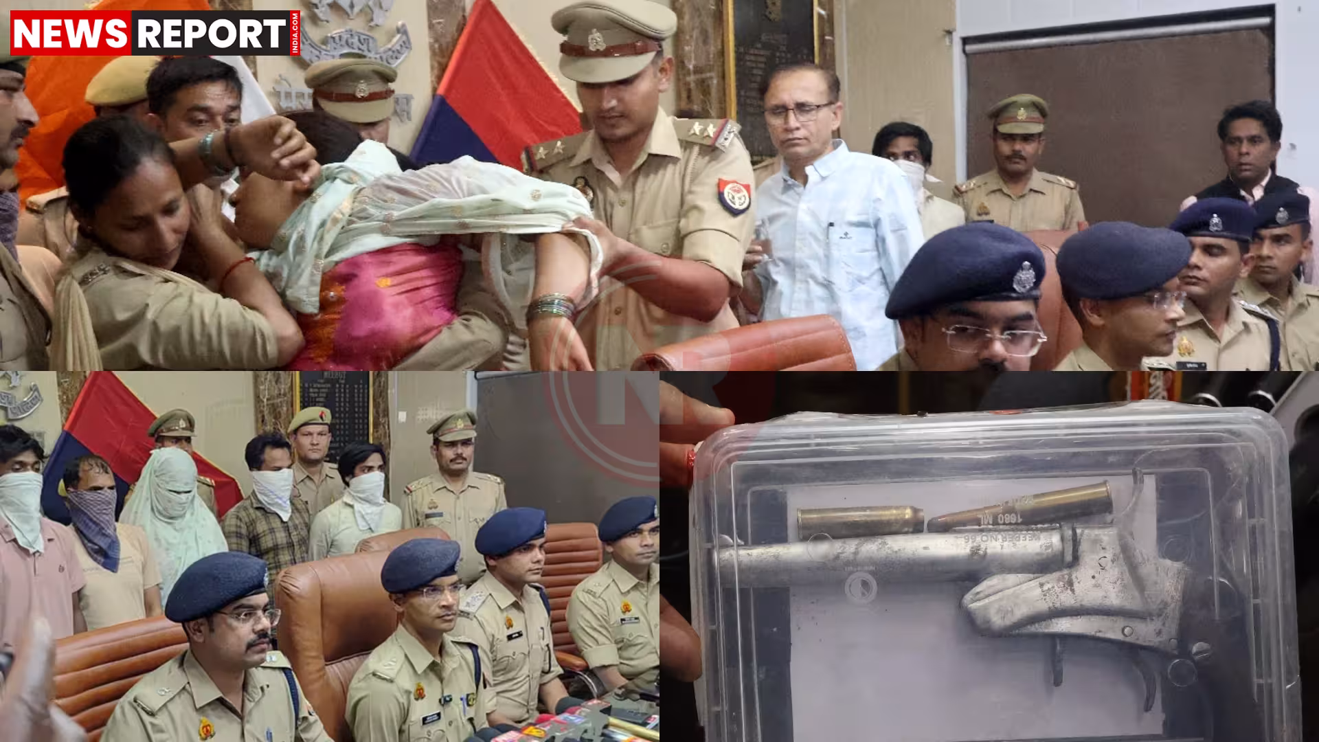 मेरठ में बीएसएफ जवान नैन सिंह की हत्या मामले में पुलिस द्वारा गिरफ्तार आरोपी