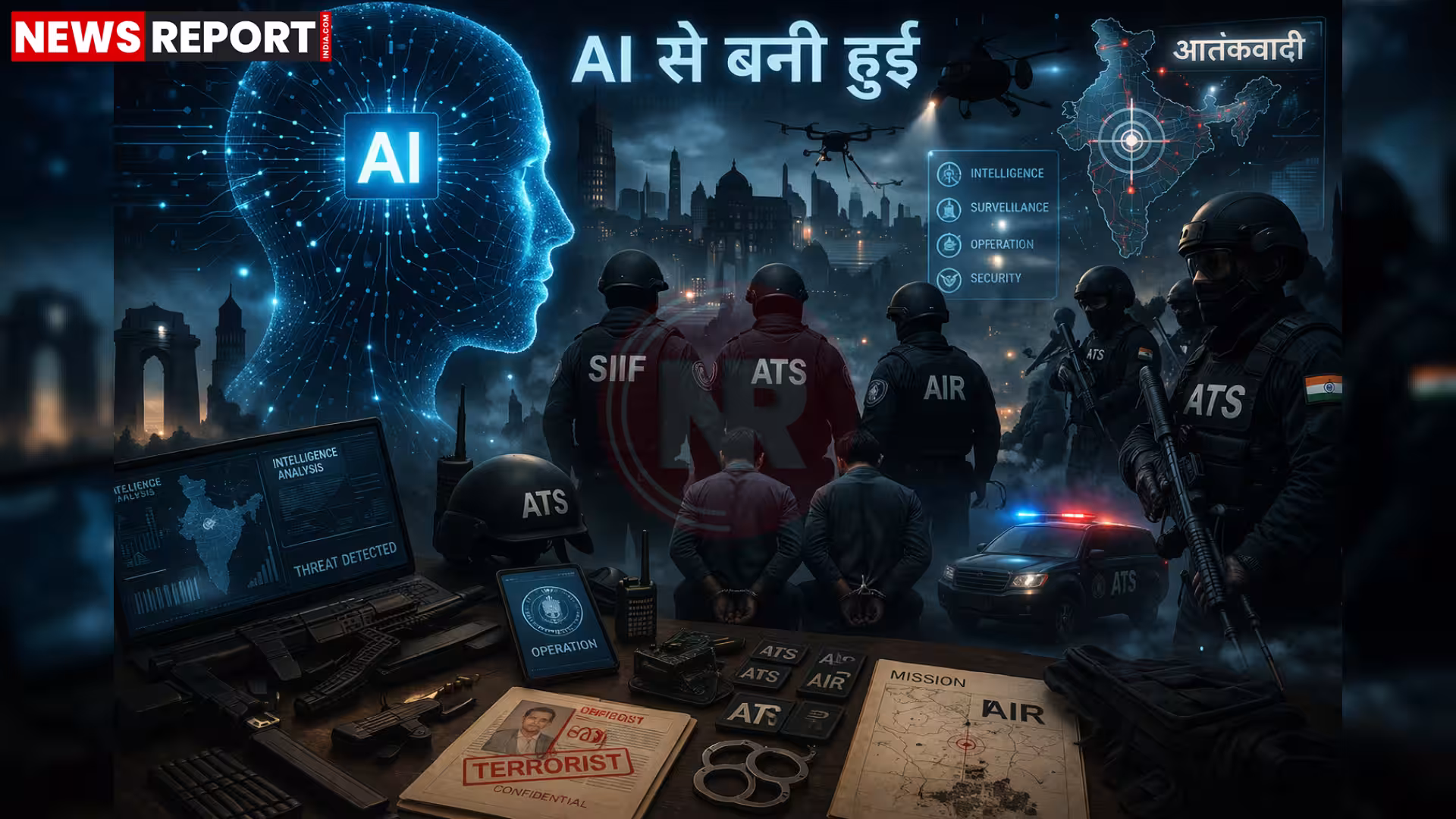 Ai से बनी हुई प्रतीकात्मक चित्र...