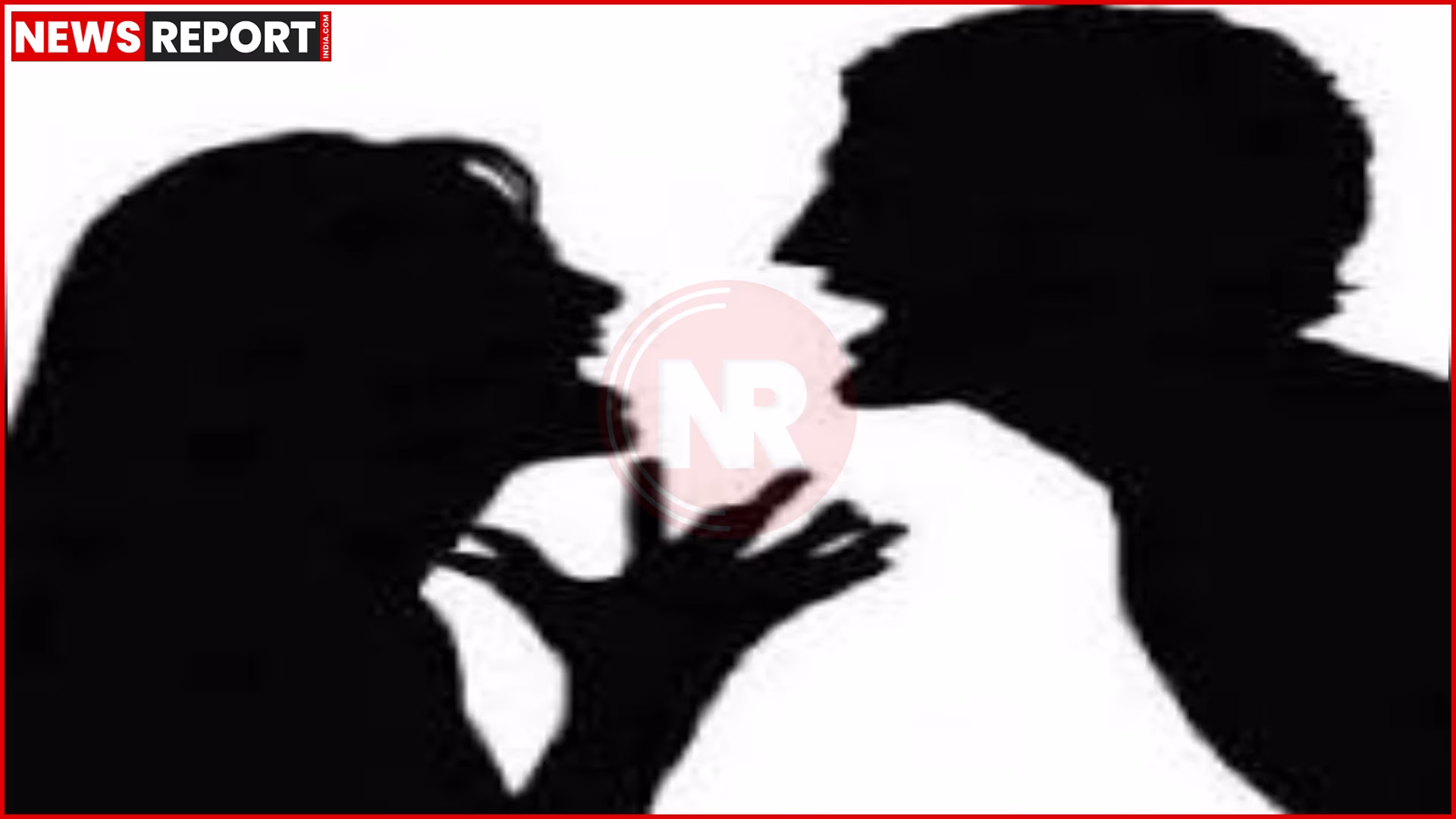 नाक कटी महिला का दर्द भरा चेहरा, उसके पति द्वारा हिंसक कृत्य