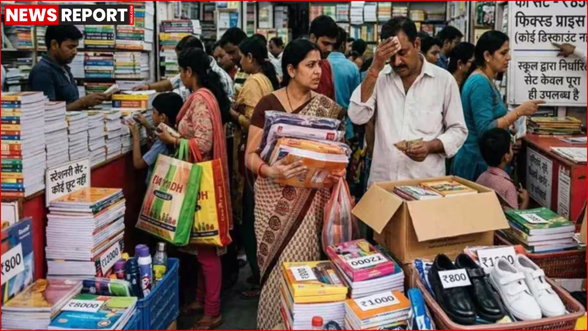 सहारनपुर में महंगी स्कूल किताबों पर डीआईओएस नोटिस की खबर