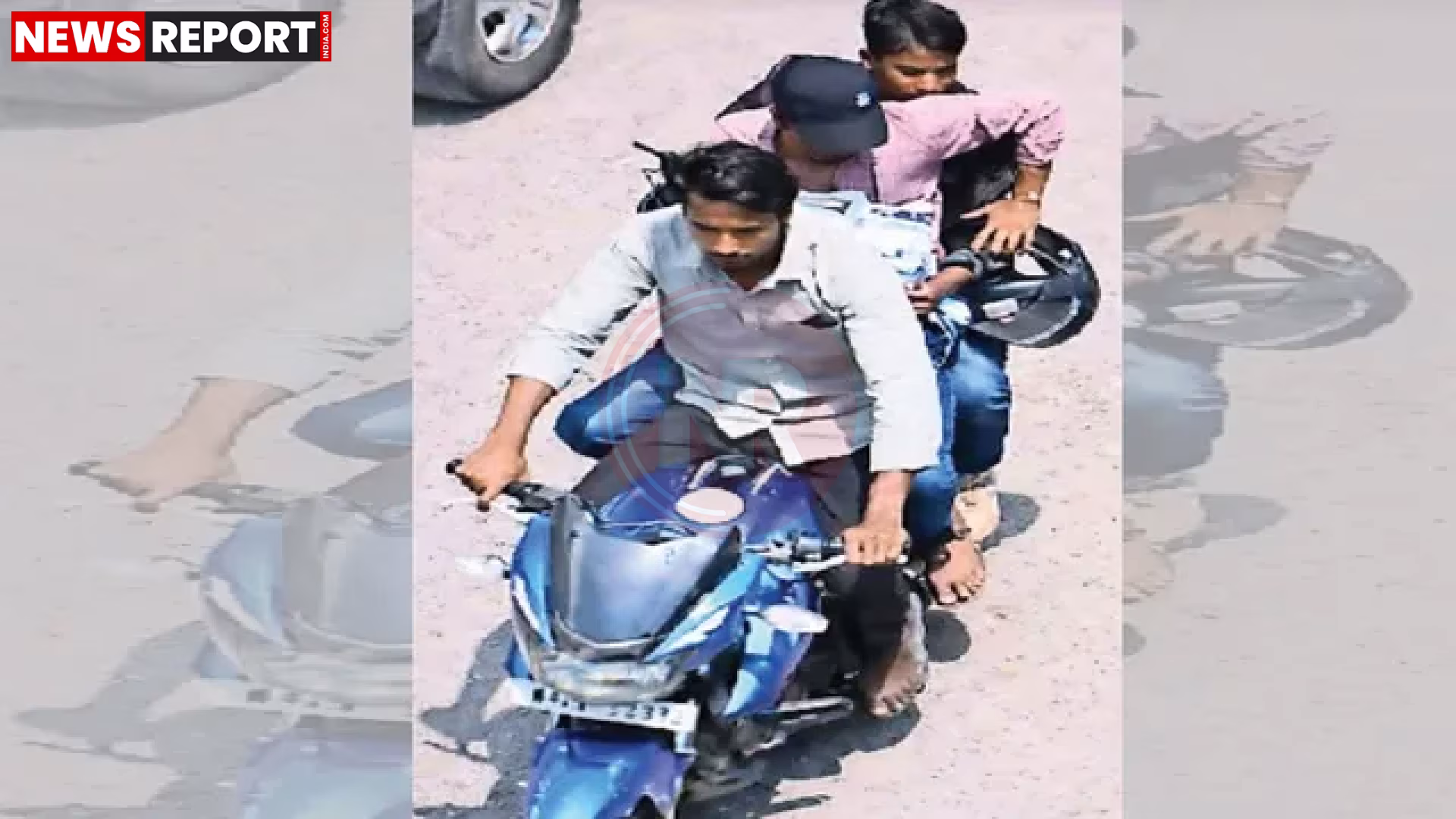 सिंगरौली बैंक ऑफ महाराष्ट्र में दिनदहाड़े हुई लूट के बाद का दृश्य या पुलिस जांच।