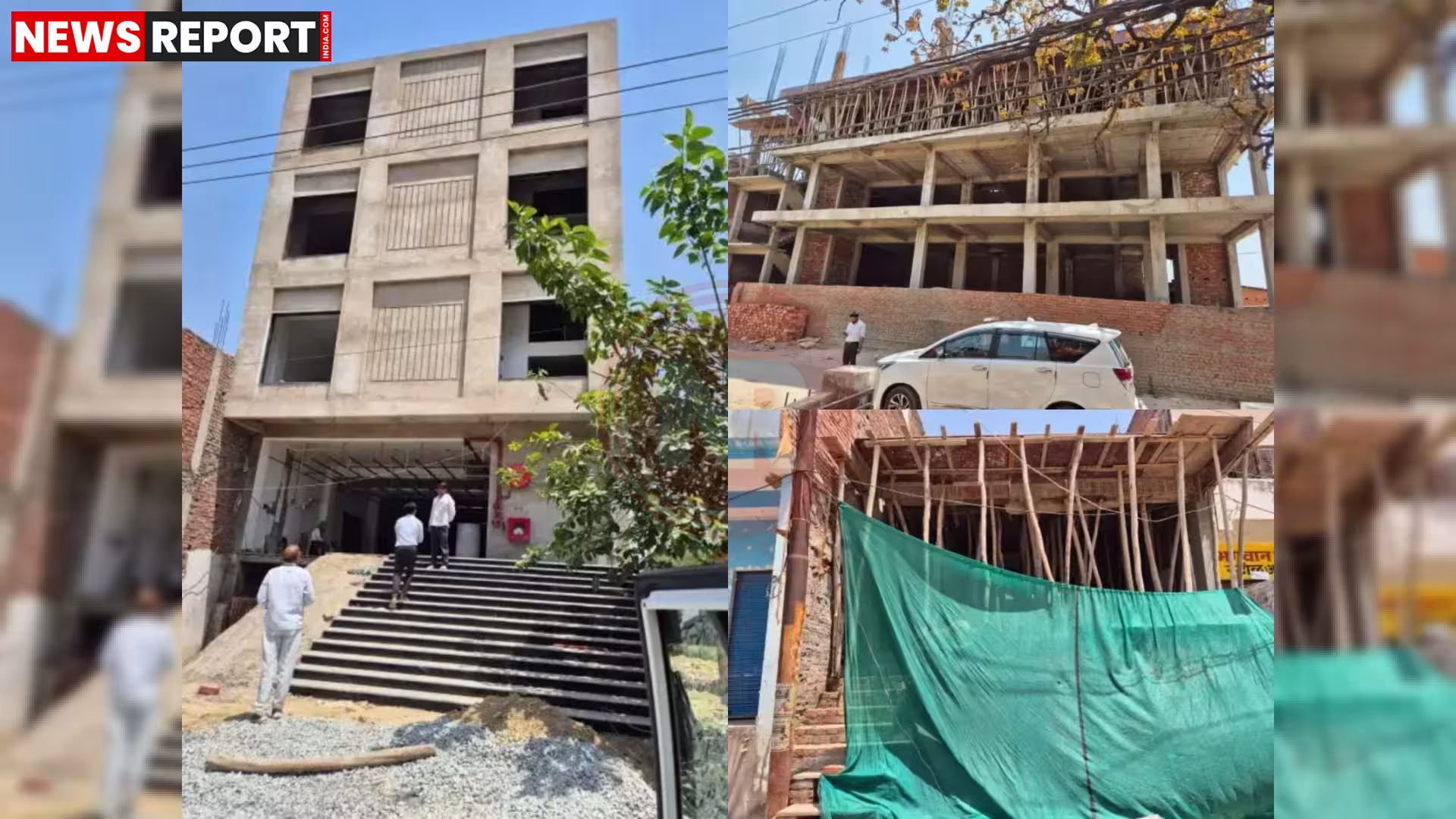 वाराणसी में अवैध रूप से निर्मित भवनों पर सीलिंग की कार्रवाई