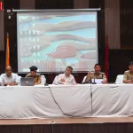 वाराणसी में होमगार्ड्स एनरोलमेंट परीक्षा 2025 की तैयारियों का जायजा लेते अधिकारी।