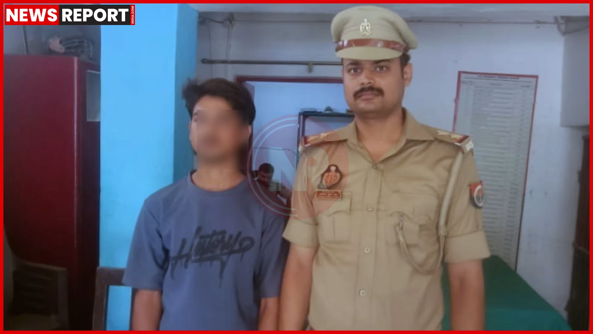 वाराणसी में नाबालिग से छेड़छाड़ के आरोपी अमित बिन्द की गिरफ्तारी