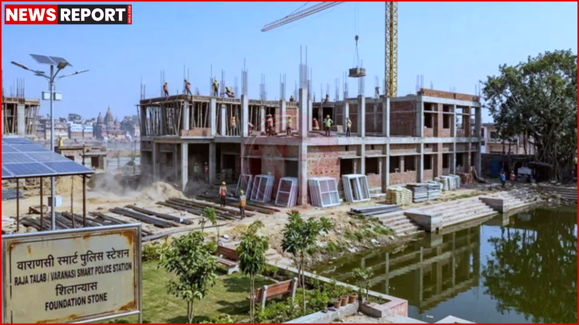 वाराणसी में बनने वाले नए राजातालाब थाना भवन का प्रस्तावित मॉडल