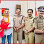 वाराणसी पुलिस कमिश्नरेट में डॉ. ईशान सोनी और सुश्री लिपि नागयाच का विदाई-स्वागत समारोह