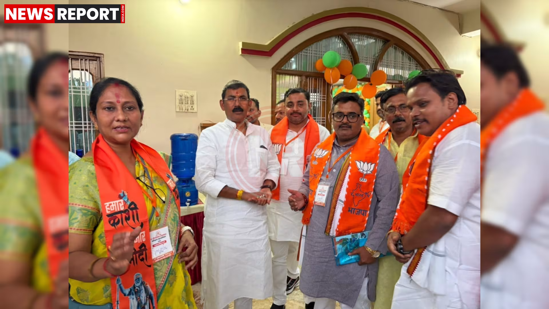 वाराणसी रामनगर में भाजपा के प्रशिक्षण महा अभियान 2026 का दृश्य