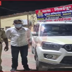 वाराणसी में महिला से छेड़खानी का वायरल वीडियो, स्कॉर्पियो वाहन और गिरफ्तार आरोपी