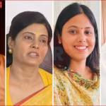 संसद भवन में महिला आरक्षण बिल पर बहस करते राजनेता और महिलाएं