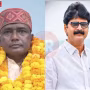 भाजपा के वरिष्ठ नेता संगठनात्मक बैठक में, नए जिलाध्यक्षों की घोषणा करते हुए।