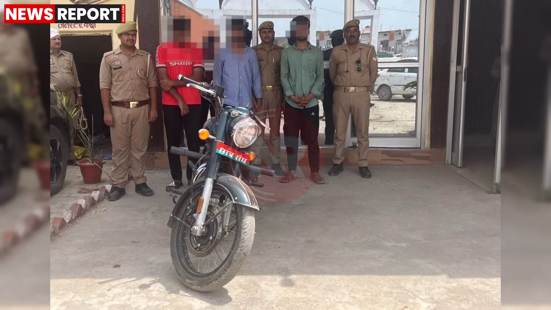 पुलिस द्वारा चंदौली फायरिंग कांड के आरोपियों की गिरफ्तारी