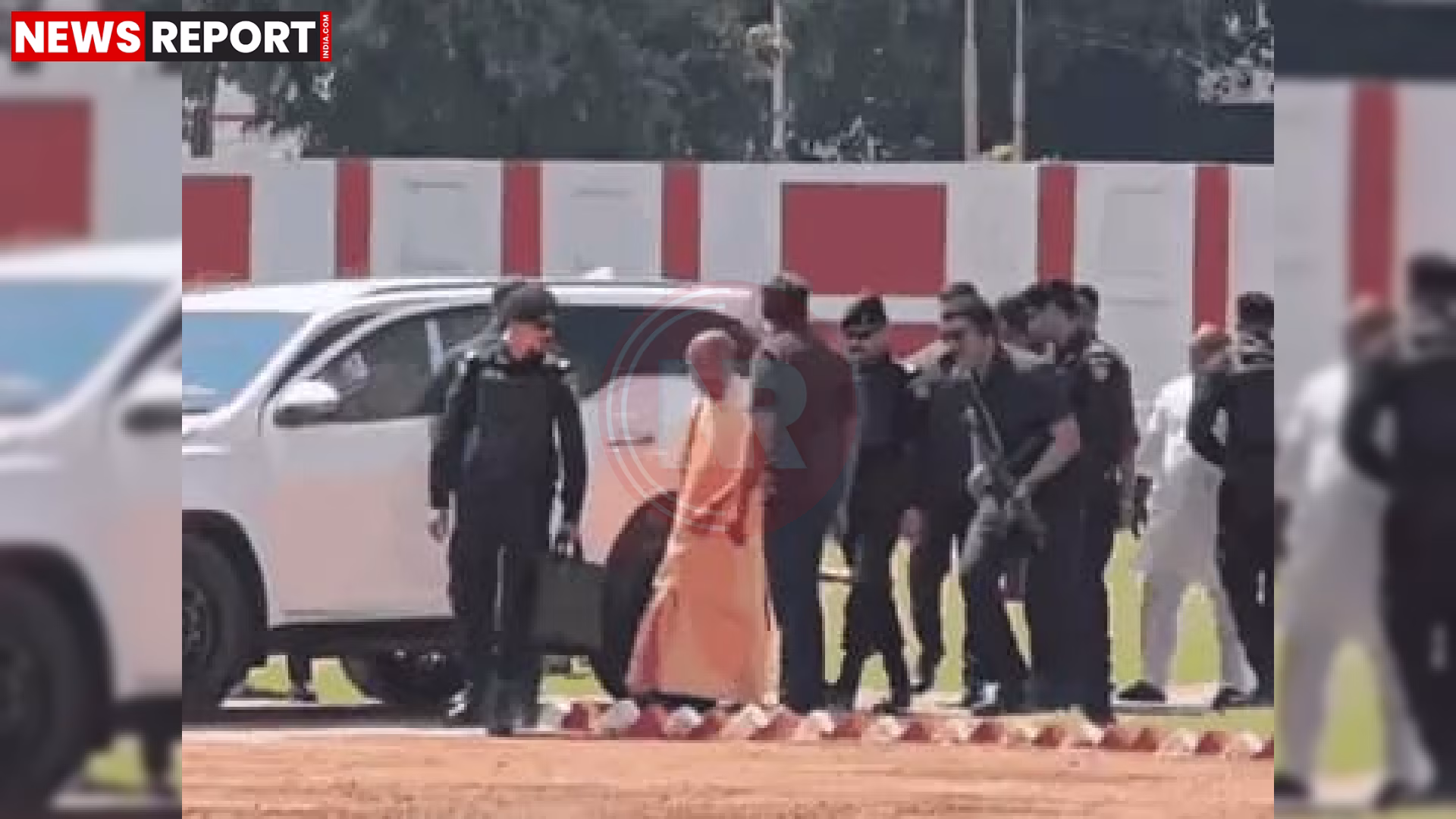 मुख्यमंत्री योगी आदित्यनाथ वाराणसी में मंदिरों में दर्शन और विकास कार्यों की समीक्षा करते हुए।