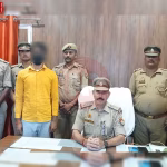 रामनगर पुलिस द्वारा दुराचार के आरोपी सोनू प्रजापति को गिरफ्तार कर ले जाते हुए