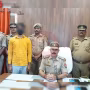 रामनगर पुलिस द्वारा दुराचार के आरोपी सोनू प्रजापति को गिरफ्तार कर ले जाते हुए
