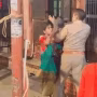 काशी विश्वनाथ धाम मार्ग पर महिला और हेड कॉन्स्टेबल के बीच मारपीट का वीडियो
