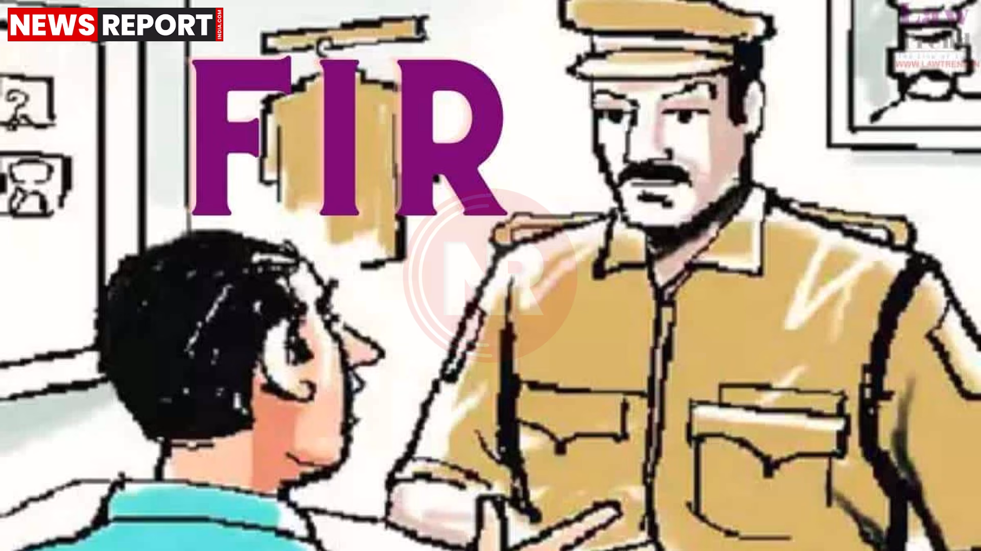 वाराणसी रामनगर में बन रही घटिया इंटरलॉकिंग सड़क और उस पर खड़े पुलिस व डूडा अधिकारी।