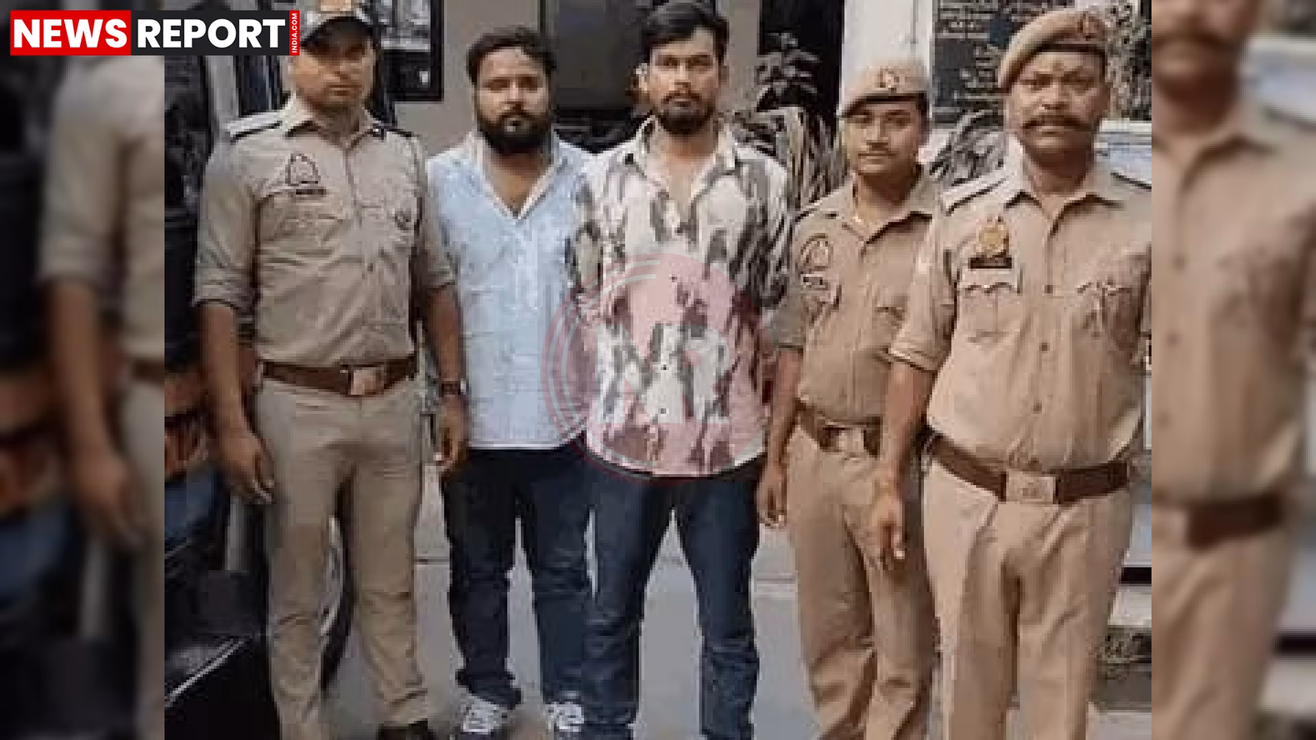 वाराणसी में सड़क पर ओवरटेक को लेकर हुए विवाद में स्कॉर्पियो सवार युवकों का हंगामा