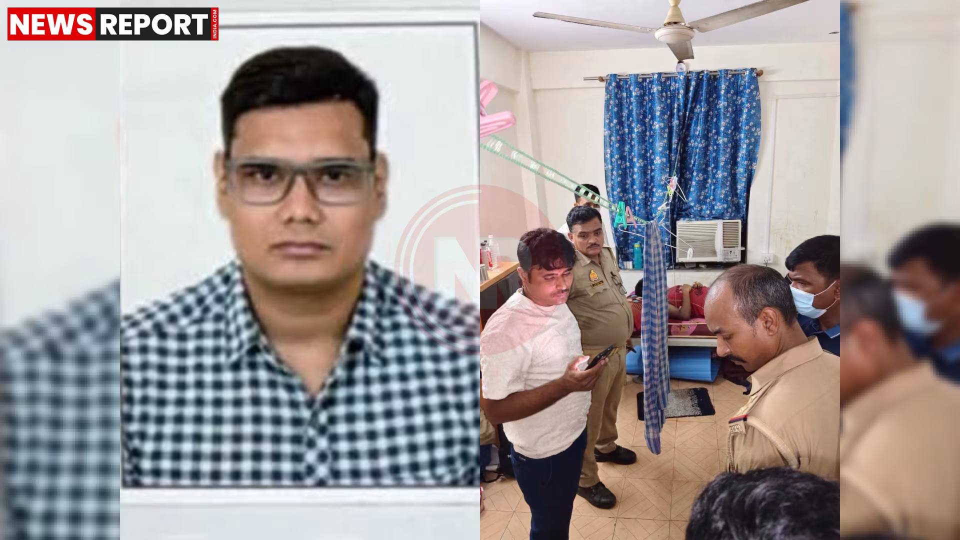बीएचयू सुश्रुत हॉस्टल का बाहरी दृश्य जहां पुलिस जांच कर रही है।