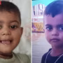 चंदौली के बेलवानी गांव में नहर में डूबकर जान गंवाने वाले मासूम बच्चों आर्यन और अनुप्रिया के शोक संतप्त परिजन और ग्रामीण।