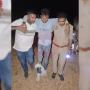 सोनभद्र पुलिस मुठभेड़ में गिरफ्तार गो तस्कर, बरामद हथियार और गोवंश
